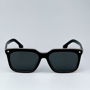 Burberry BE4337F CARNABY 379887 BRAND NEW Sunglasses Black Grey Square Unisex